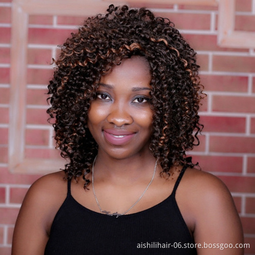Short Wigs for Black Women curly Wig Synthetic wig Look Real Quality Cheap Heat Resistant fiber hair